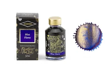 Töltőtolltinta 50ml Shimmering Diamine - Blue flame
