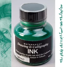 Kalligráf/rajztinta 30ml Diamine - Emerald