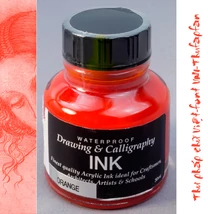 Kalligráf/rajztinta 30ml Diamine - Orange
