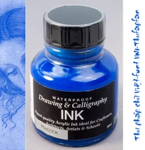 Kalligráf/rajztinta 30ml Diamine - Peacock