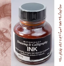 Kalligráf/rajztinta 30ml Diamine - Sepia