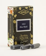Tintapatron 20db Diamine - 1864 Blue black