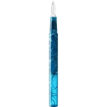Üveghegyű toll kupakkal Guitar - Peack Blue