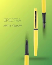Spectra roll-on toll Matte Yellow Kanwrite