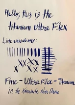 Tollhegy Desire töltőtollba Kanwrite - Ultra Flex EEF