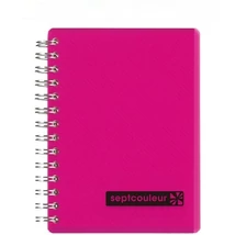 Notesz B7/70lap vonalas PP borítású Maruman pink