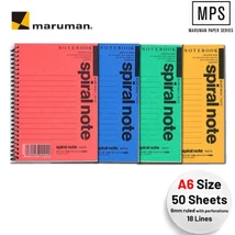 Füzet A6/50lap Maruman N670A yellow