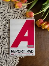 Jegyzettömb A5/40lap vonalas Maruman ReportPad