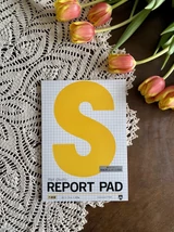 Jegyzettömb A5/40lap négyzethálós Maruman ReportPad
