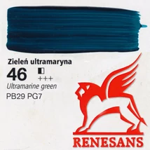 Akrilfesték 60ml Maxi Renesans - 46 Ultramarine green