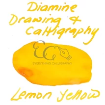 Kalligráf/rajztinta 30ml Diamine - Lemon Yellow