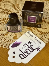 Töltőtolltinta 40ml 150. évfordulós Diamine - Purple Dream