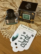 Töltőtolltinta 40ml 150. évfordulós Diamine - Tropical Green