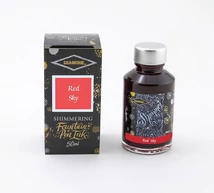 Töltőtolltinta 50ml Shimmering Diamine - Red Sky