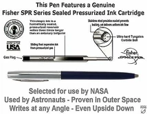 3db Apollo golyóstoll piros/fehér/zöld 2025.06.25 Fisher Space Pen