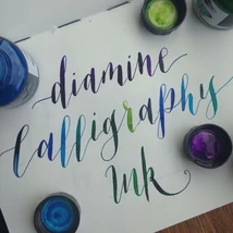 Kalligráf/rajztinta 30ml Diamine - Canary Yellow