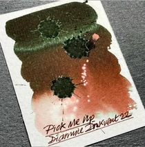 Green ed. Scent&amp;Sheen töltőtolltinta 50ml  Diamine - Pick Me Up