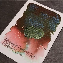 Red ed. Shimmer &amp; Sheen töltőtolltinta 50ml Diamine - Winter Spice