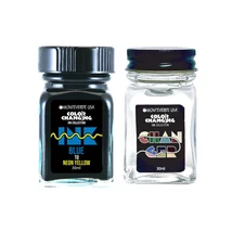 Színváltó töltőtolltinta 30+30ml Monteverde - Blue to Neon Yellow