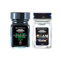 Színváltó töltőtolltinta 30+30ml Monteverde - Green to Pink