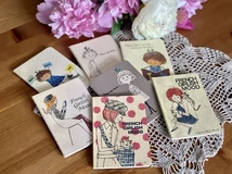 Notesz 8,5x12cm/32lap Shinzi Katoh - Picture book