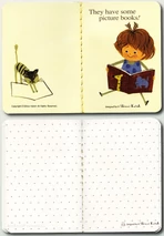 Notesz 8,5x12cm/32lap Shinzi Katoh - Picture book