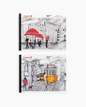 Rajztömb 27x34cm/16 lapos 100g Premio Camlin