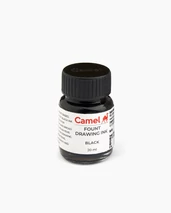 Rajztinta 20ml Black Fount No.100 Camel