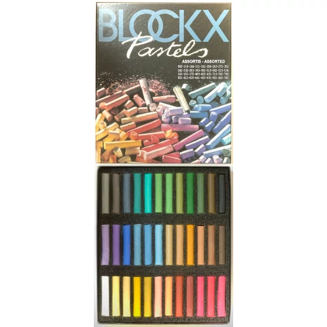 Artist finompasztell szett 36 szín Blockx Assorted