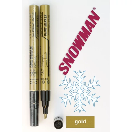 Lakkfilc FGP-C gold Snowman - arany Calligraphy