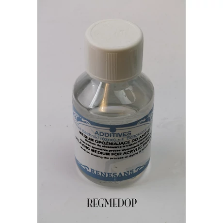 Száradáslassító 100ml akrilhoz Renesans