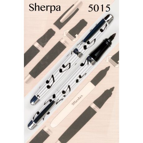 Sherpa tolltest + Sharpie marker - 5015 Music