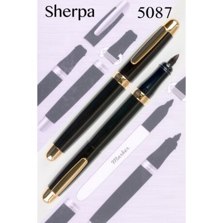 Sherpa tolltest + Sharpie marker - 5087 Black in Black 2