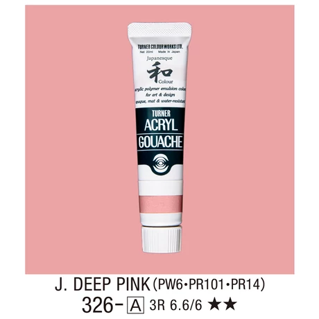 Akrilfesték 20ml Turner - 326 Japan Deep Pink