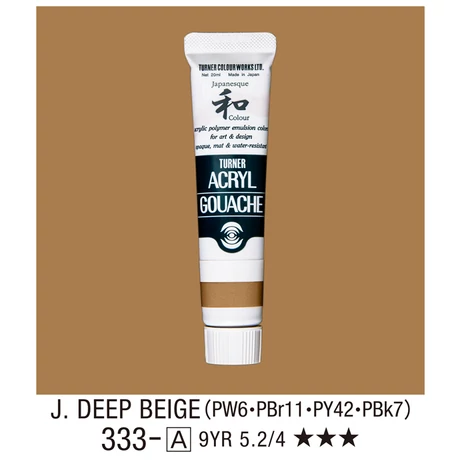 Akrilfesték 20ml Turner - 333 Japan Deep Beige