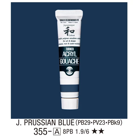 Akrilfesték 20ml Turner - 355 Japan Prussian Blue