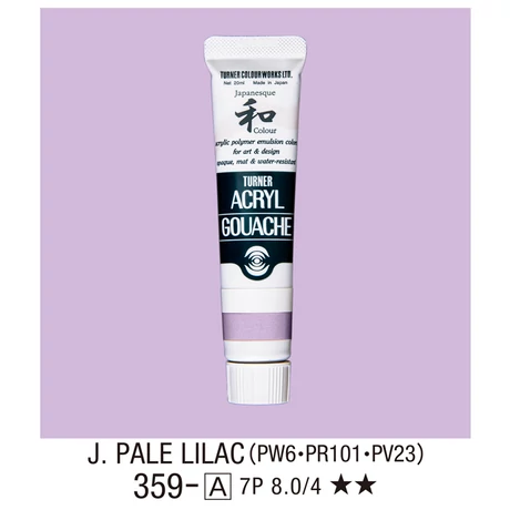 Akrilfesték 20ml Turner - 359 Japan Pale Lilac