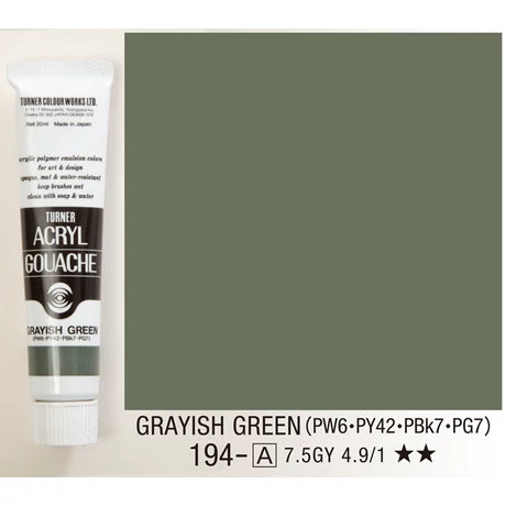 Akrilfesték 20ml Turner - 194 Grayish Green