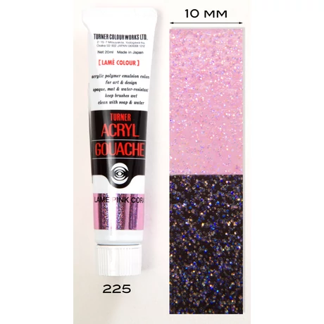 Akrilfesték 20ml Turner - 225 Lamé Pink Coral