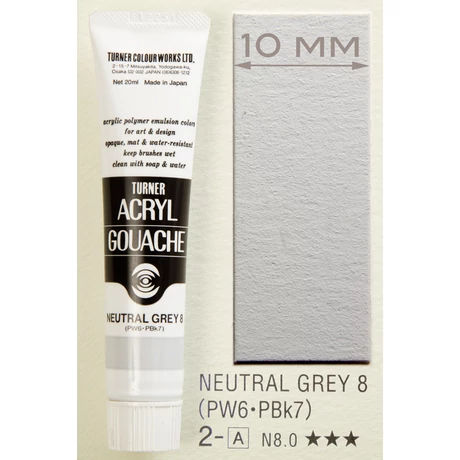 Akrilfesték 20ml Turner - 002 Neutral Grey 8.