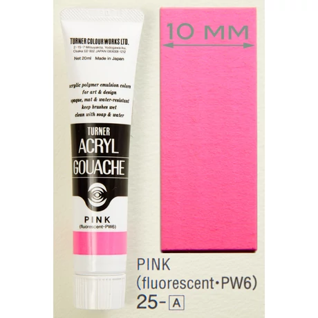 Akrilfesték 20ml Turner - 025 Pink (fluo.)