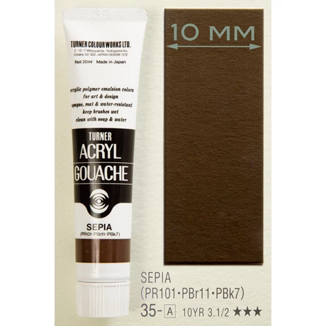Akrilfesték 20ml Turner - 035 Sepia