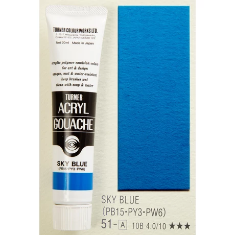 Akrilfesték 20ml Turner - 051 Sky Blue