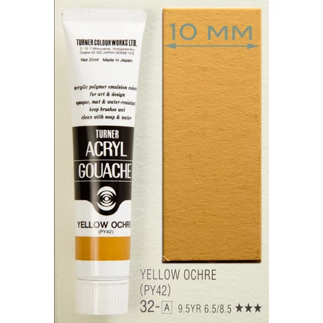 Akrilfesték 40ml Turner - 032 Yellow Ochre