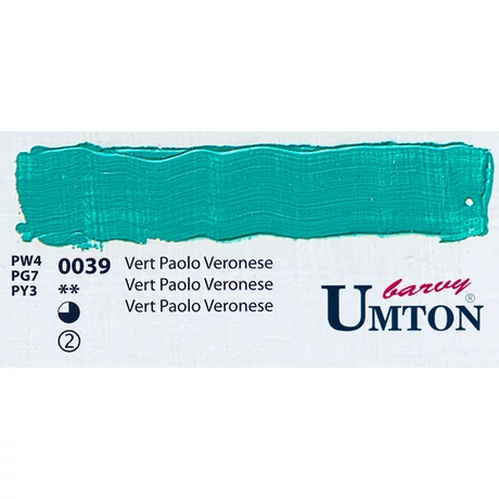 Vert Paolo Veronese olajfesték 60ml Umton - 0039 Vert Paolo Veronese