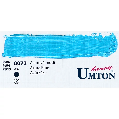 Azure Blue olajfesték 60ml Umton - 0072 Azúrkék