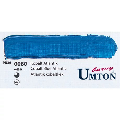 Cobalt Blue Atlantic olajfesték 60ml Umton - 0080 Atlantik kobaltkék