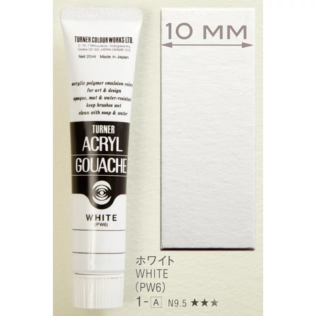 Akrilfesték 40ml Turner - 001 White