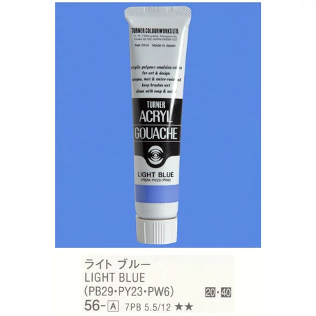 Akrilfesték 20ml Turner - 056 Light Blue