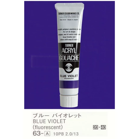 Akrilfesték 20ml Turner - 063 Blue Violet